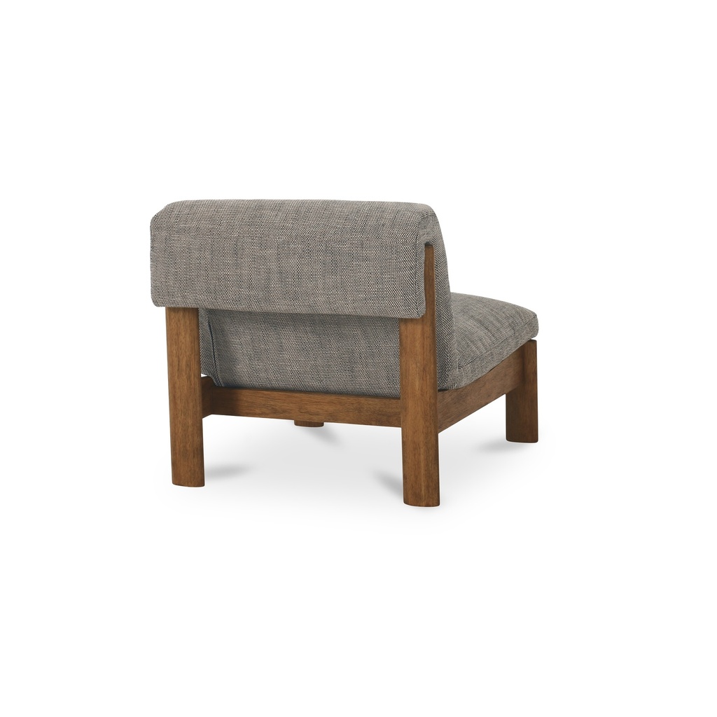 Pierce Accent Chair Flecked Black - 2