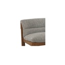 Pierce Accent Chair Flecked Black - 5