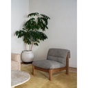 Pierce Accent Chair Flecked Black - 7