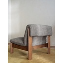 Pierce Accent Chair Flecked Black - 8