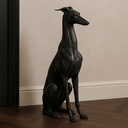 Duke Cast Aluminum Sculpture Black - 4