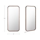 Kai Floor Mirror Walnut - 5