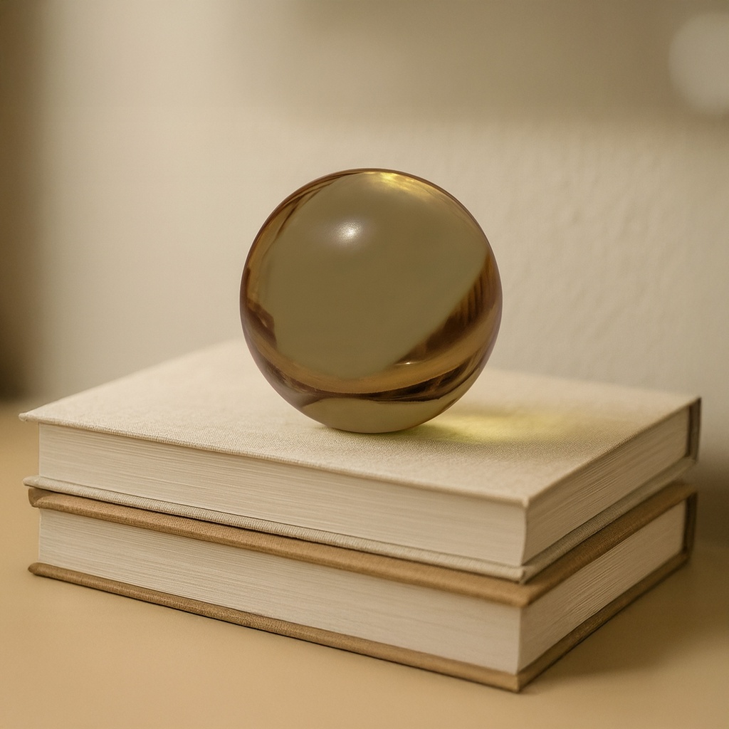 Bonn Cast Glass Decorative Object Light Smoky Brown - 3