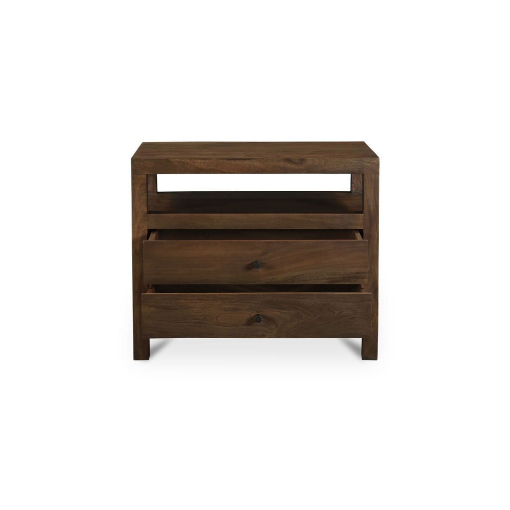 Windsor Nightstand Dark Brown - 3
