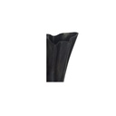 Yeri Cast Aluminum Vase Black - 3