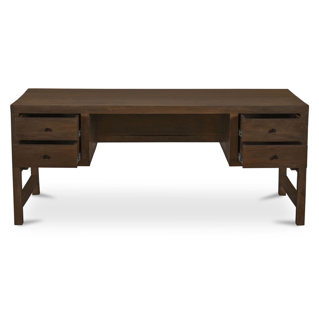 Windsor Desk Dark Brown - 3