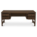 Windsor Desk Dark Brown - 3