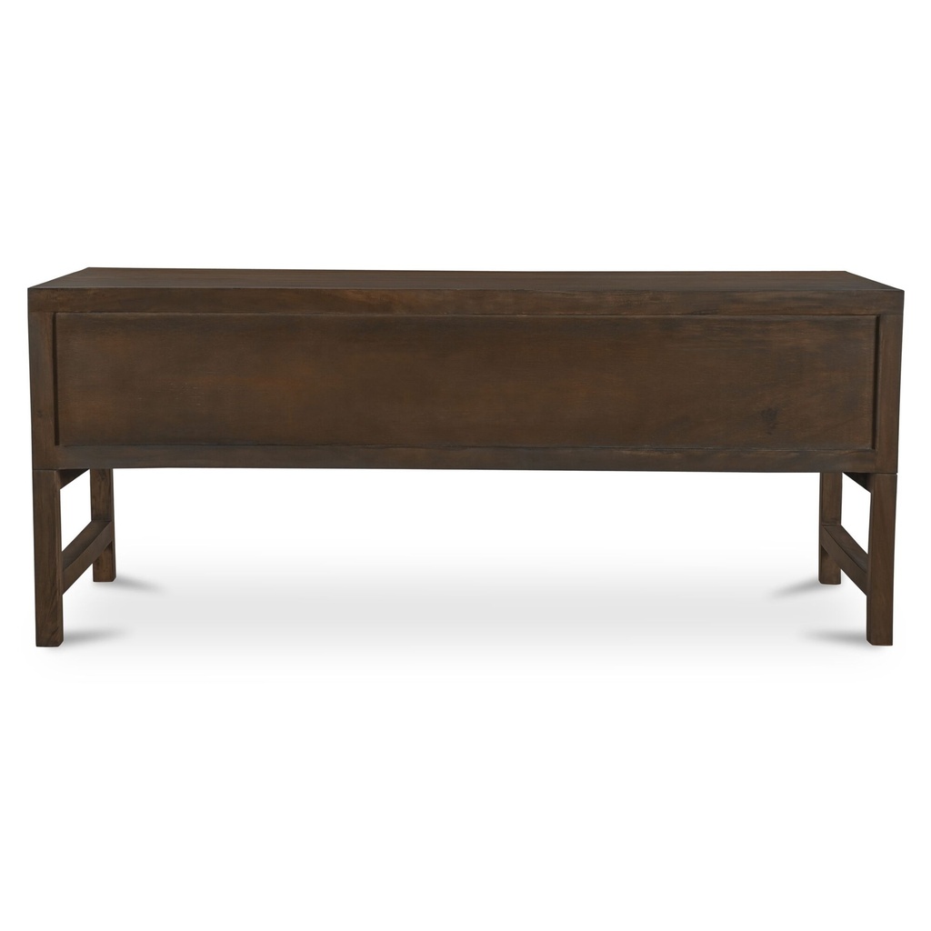 Windsor Desk Dark Brown - 4