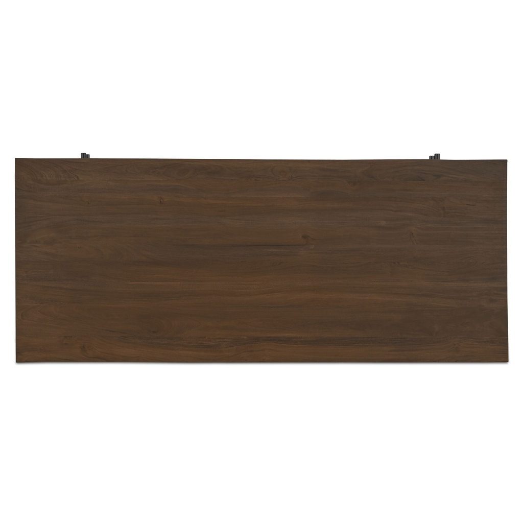 Windsor Desk Dark Brown - 5
