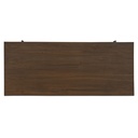 Windsor Desk Dark Brown - 5