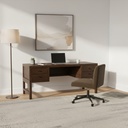 Windsor Desk Dark Brown - 8