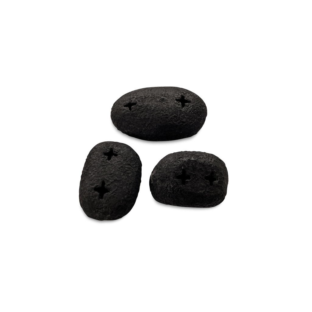 Breton Cast Aluminum Wall Sculpture Black-Set Of 3 - 2