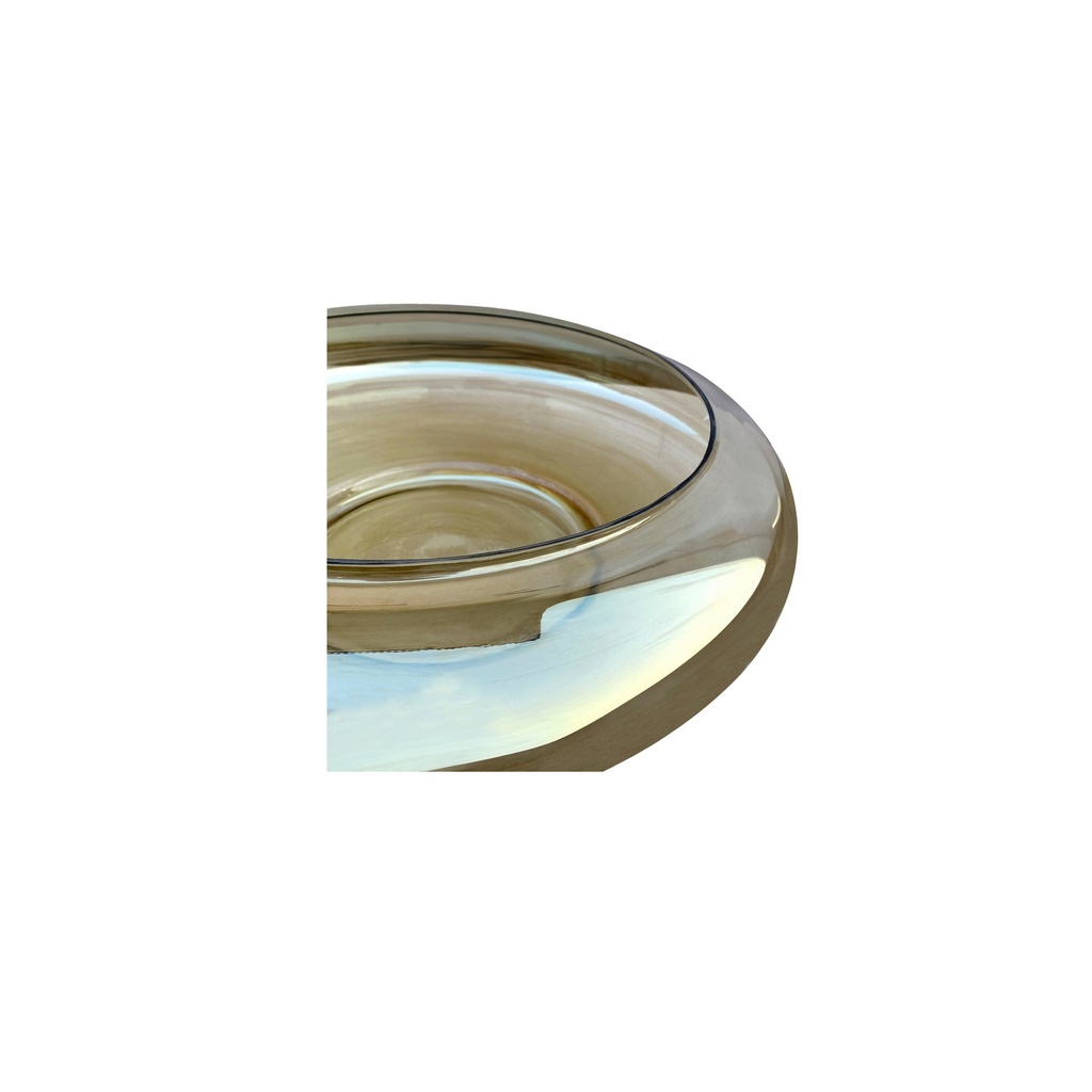 Polene Glass Bowl Large Smoky Brown - 2