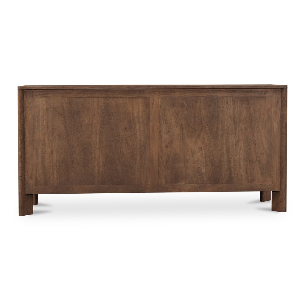 Mabel 6 Drawer Dresser Dark Brown - 4
