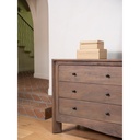 Mabel 6 Drawer Dresser Dark Brown - 8