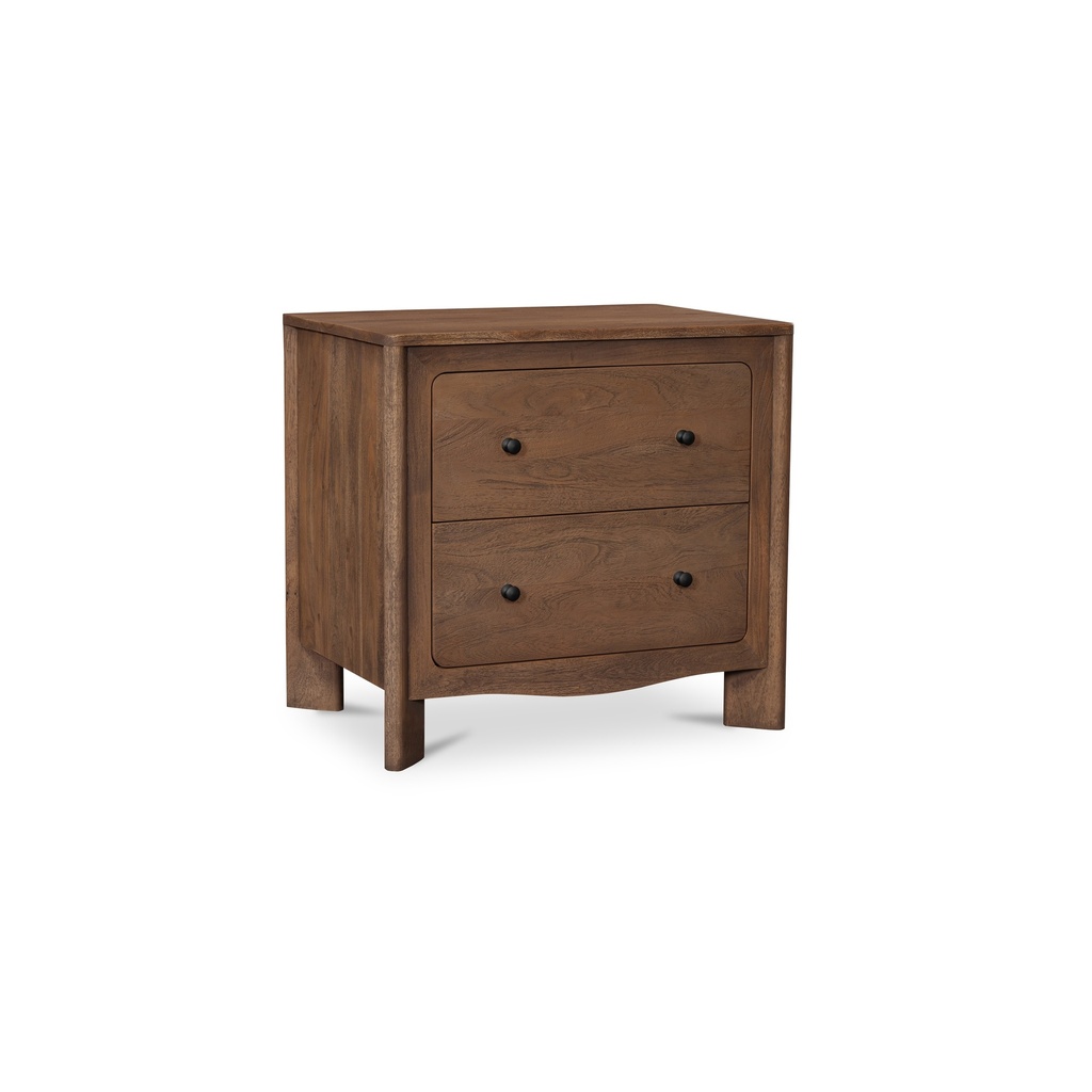 Mabel Nightstand Dark Brown - 1