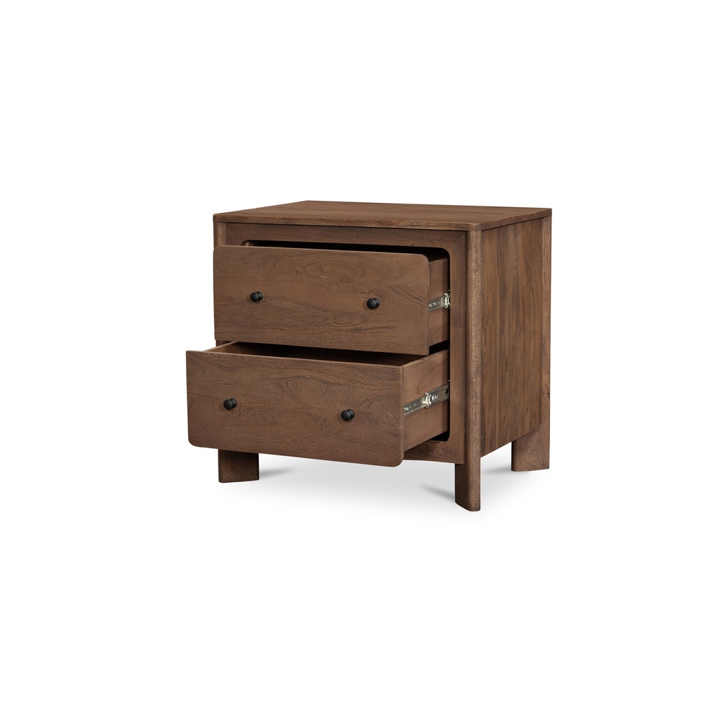 Mabel Nightstand Dark Brown - 2