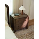 Mabel Nightstand Dark Brown - 8
