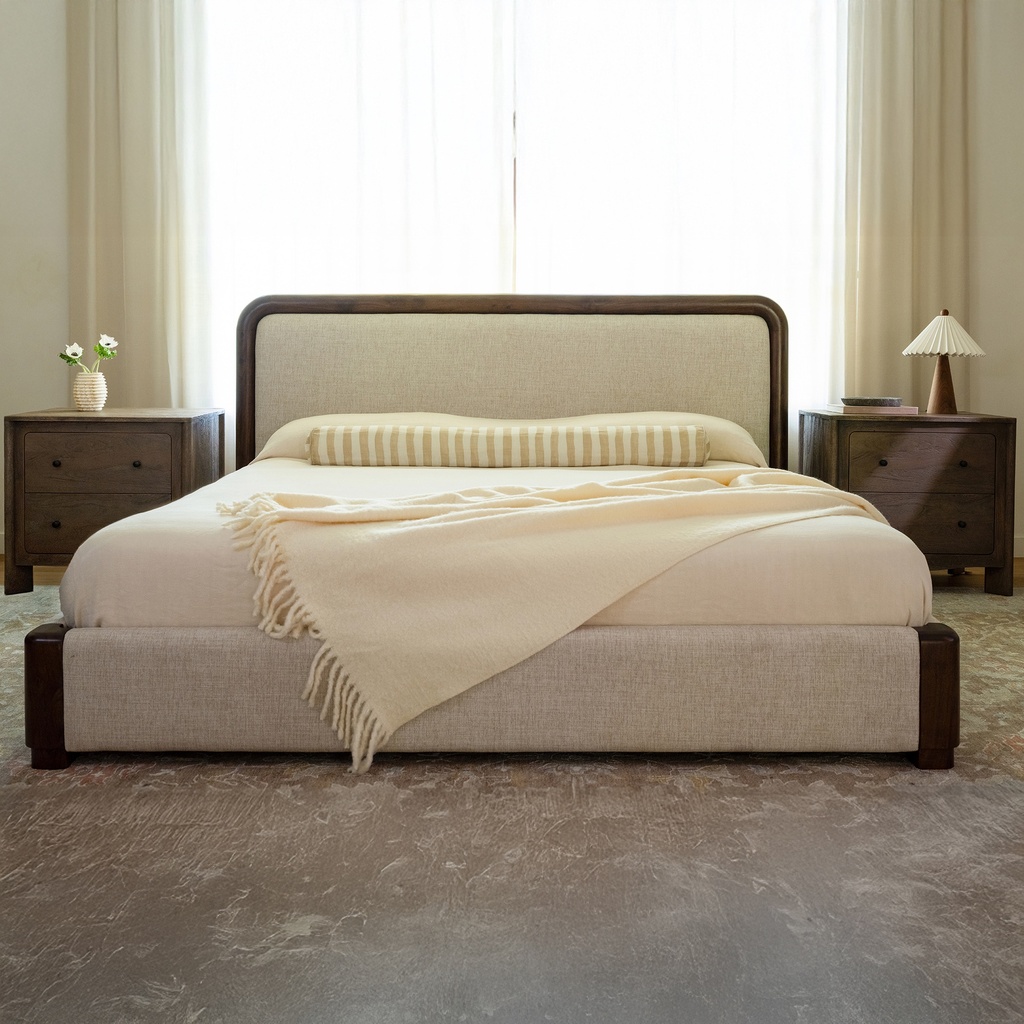 Mabel Nightstand Dark Brown - 11