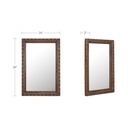 Holland Mirror Large Brown - 5