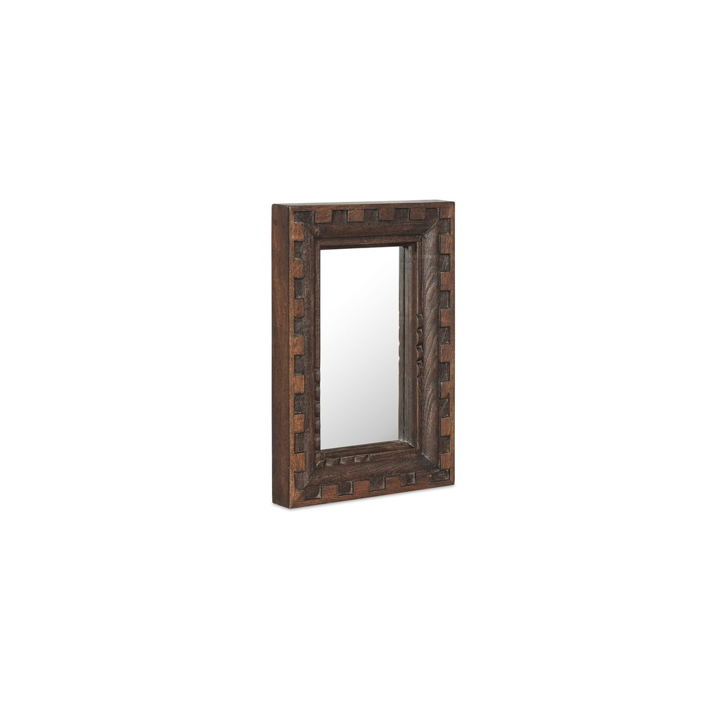 Holland Mirror Small Brown - 1