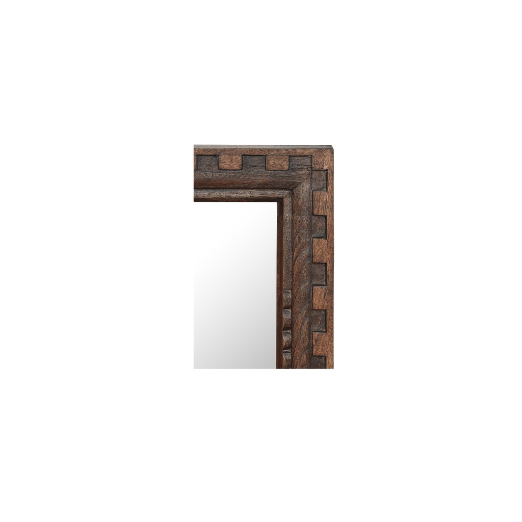 Holland Mirror Small Brown - 3