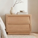 Hudson Nightstand Natural - 6
