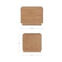 Hudson Nightstand Natural - 7