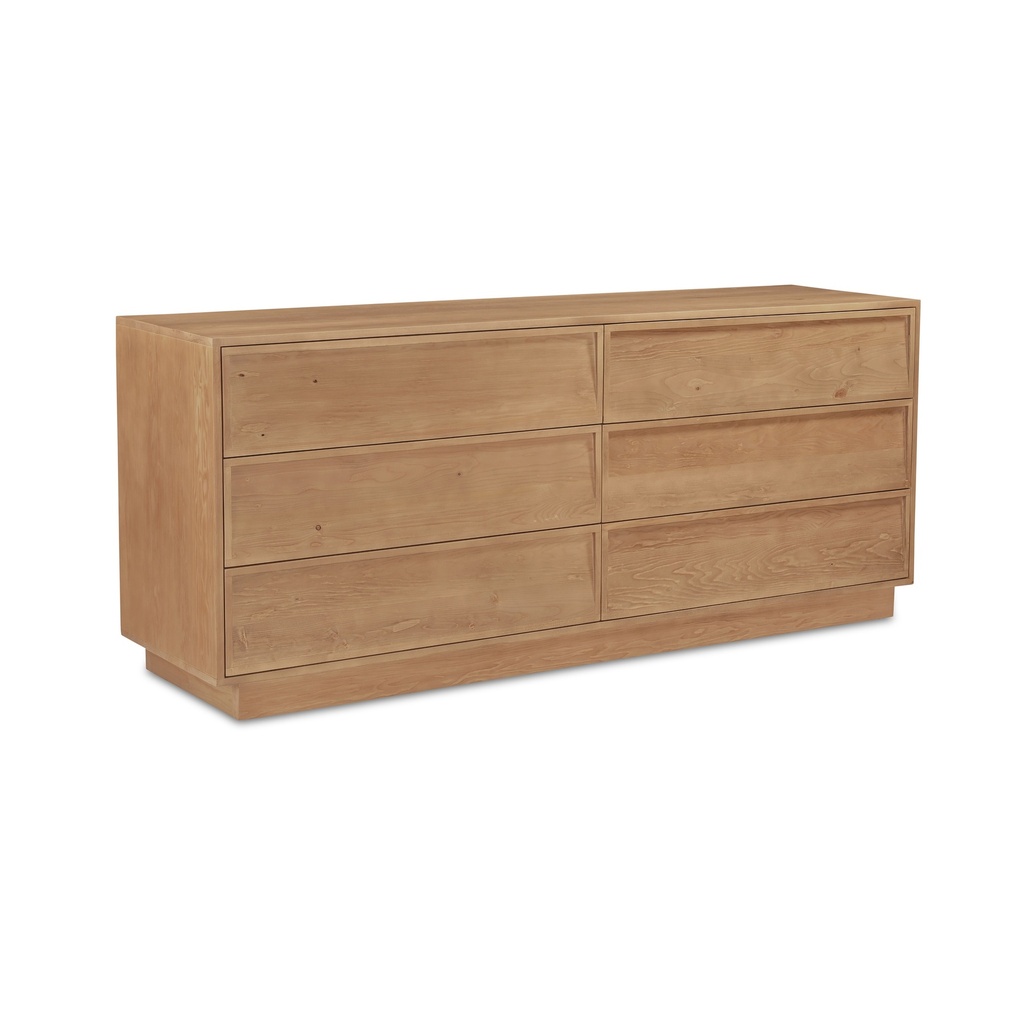 Hudson 6 Drawer Dresser Natural - 1