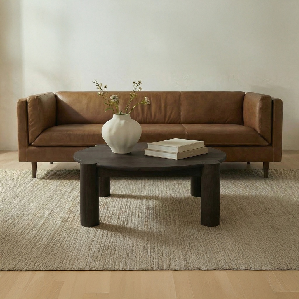 Jack Coffee Table Brushed Dark Brown - 7