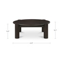 Jack Coffee Table Brushed Dark Brown - 8