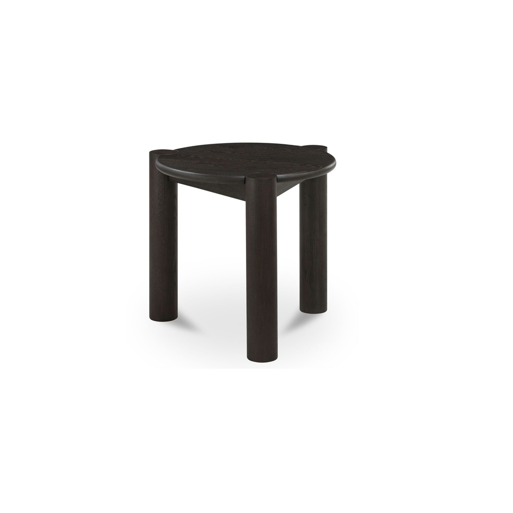 Jack Side Table Brushed Dark Brown - 1