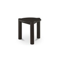 Jack Side Table Brushed Dark Brown - 1