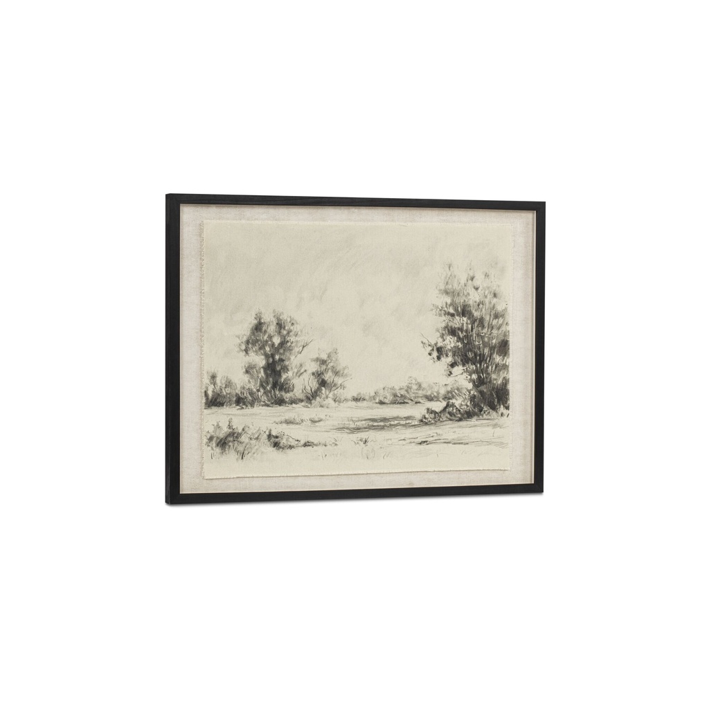 Briar Framed Print On Linen - 1