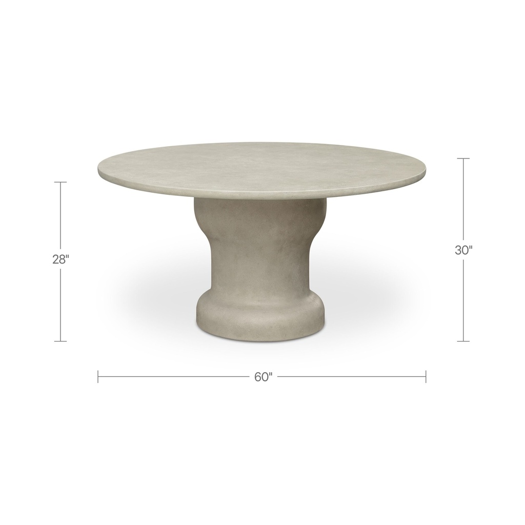 Magnolia Outdoor Dining Table Cream - 4