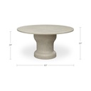 Magnolia Outdoor Dining Table Cream - 4