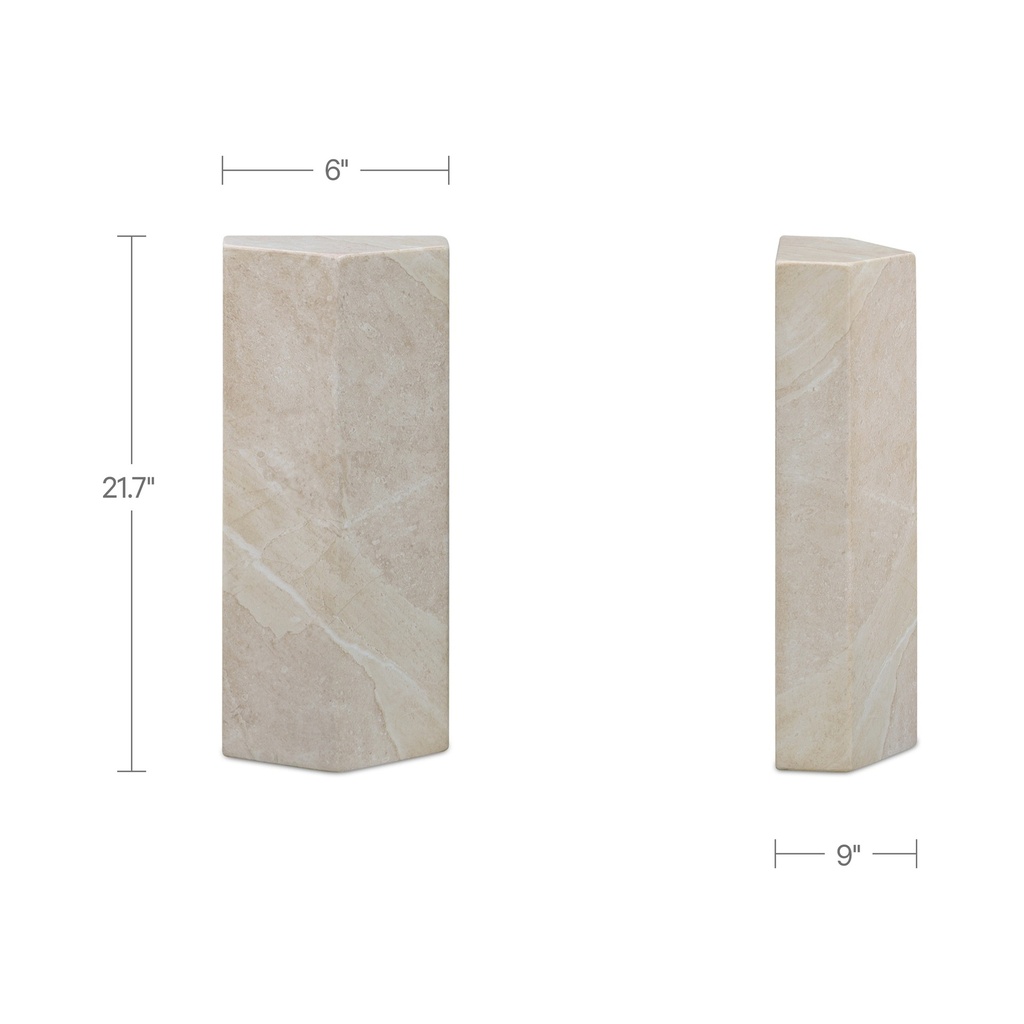 Nix Outdoor Side Table Cream - 7