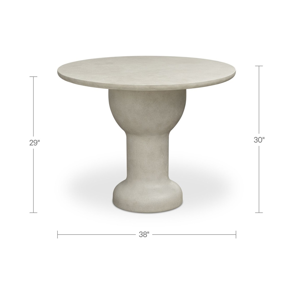 Magnolia Outdoor Café Table Cream - 4
