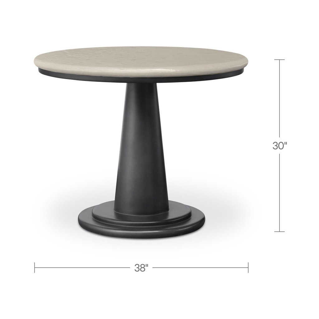 Esme Outdoor Cafe Table Cream - 4