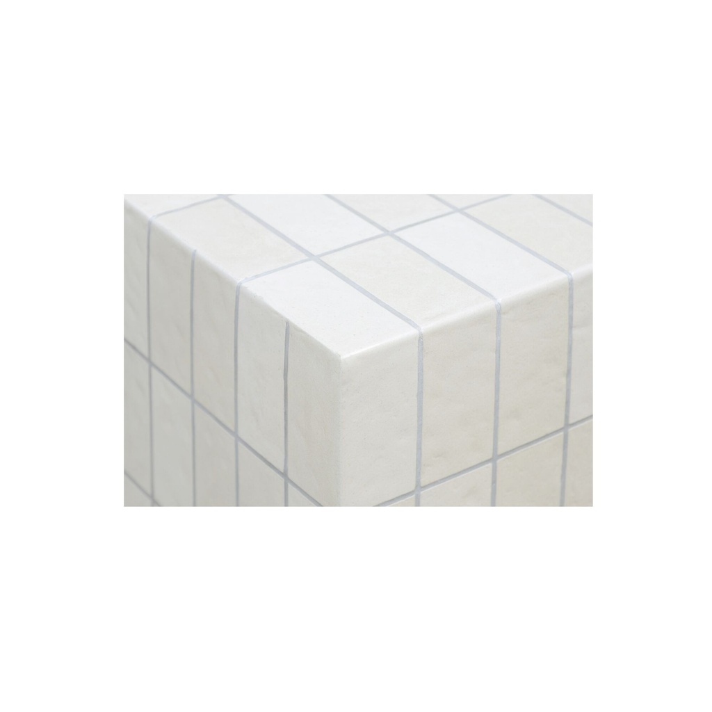 Farren Outdoor Side Table Cream - 3