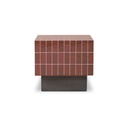 Farren Outdoor Side Table Brown - 2