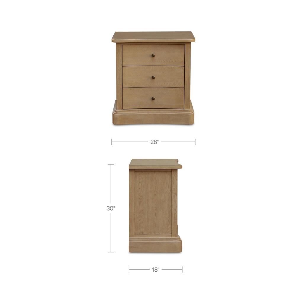 Clarence Nightstand Natural - 7