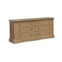 Clarence 6 Drawer Dresser Natural - 1