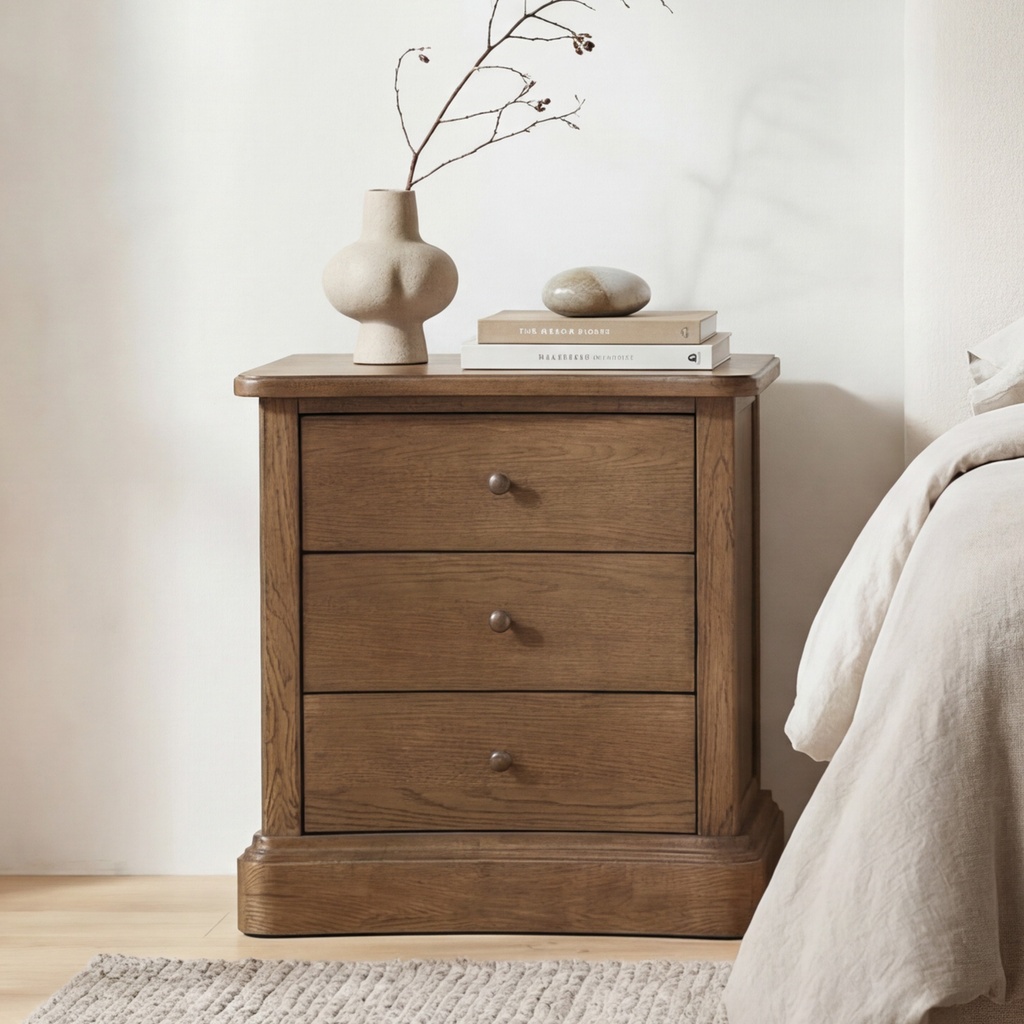 Clarence Nightstand Warm Brown - 6