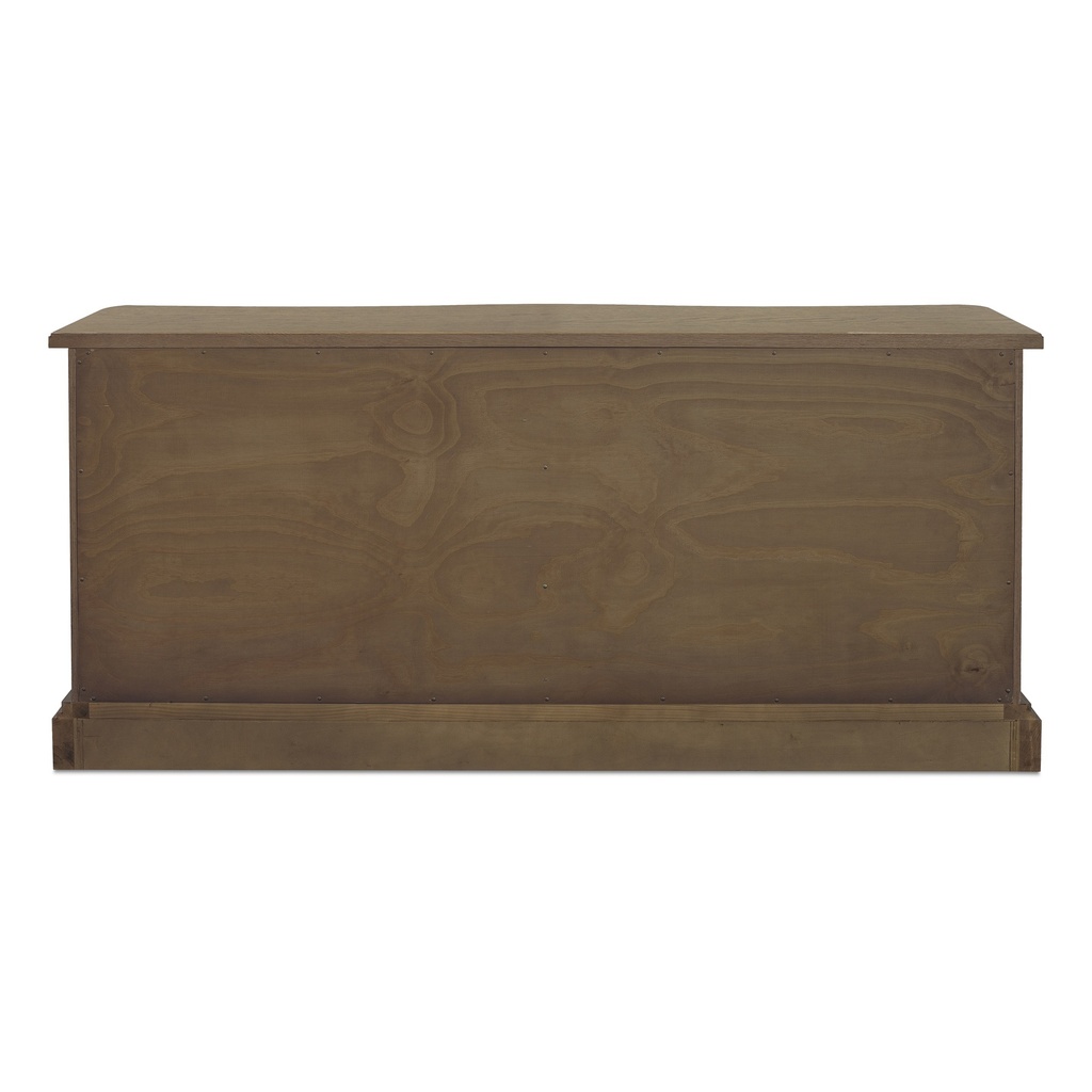 Clarence 6 Drawer Dresser Warm Brown - 3