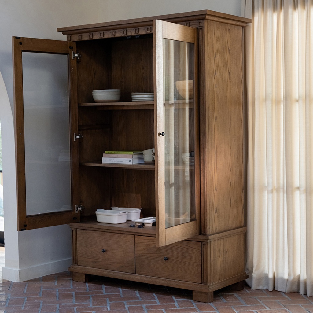 Lillian Tall Cabinet Brown - 13