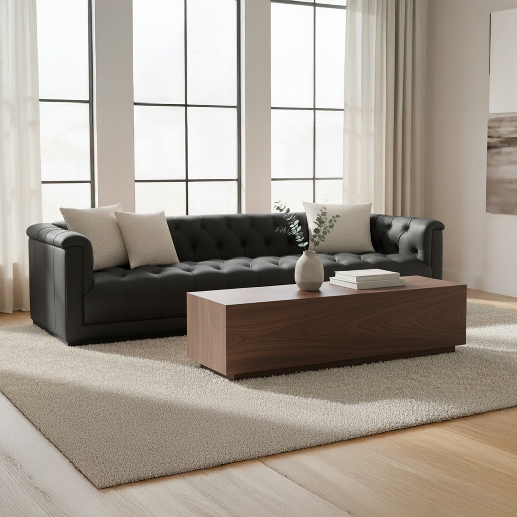 Sawyer Coffee Table Dark Brown - 5