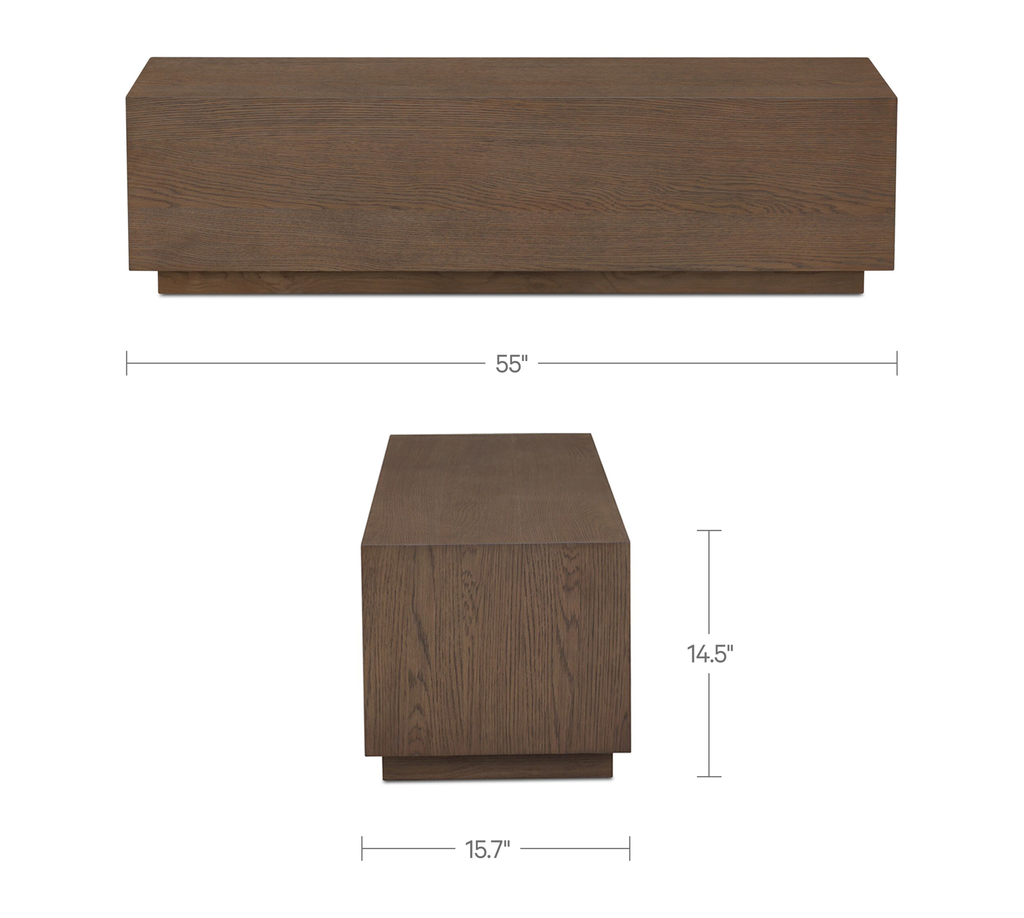 Sawyer Coffee Table Dark Brown - 6