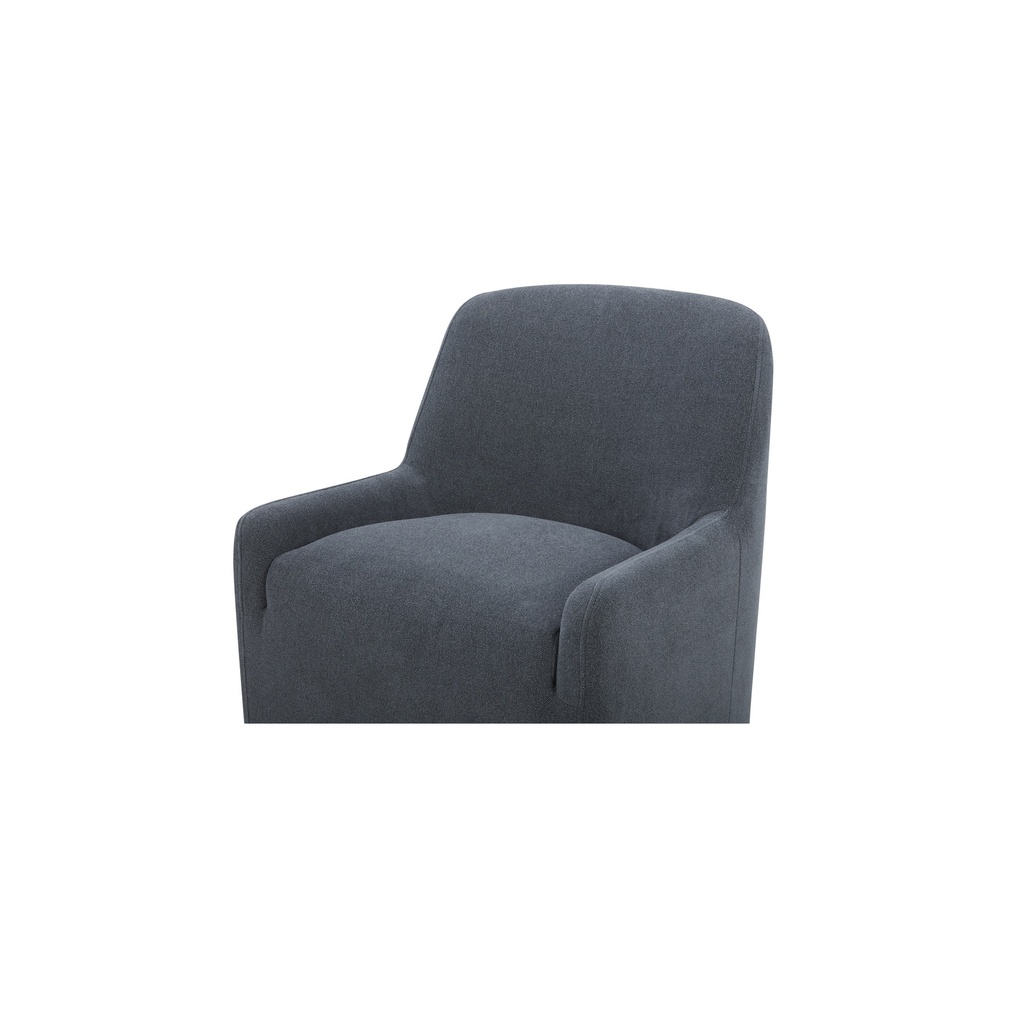 Maisie Rolling Dining Chair Slate Blue - 4