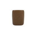 Maisie Rolling Dining Chair Tan Leather - 3